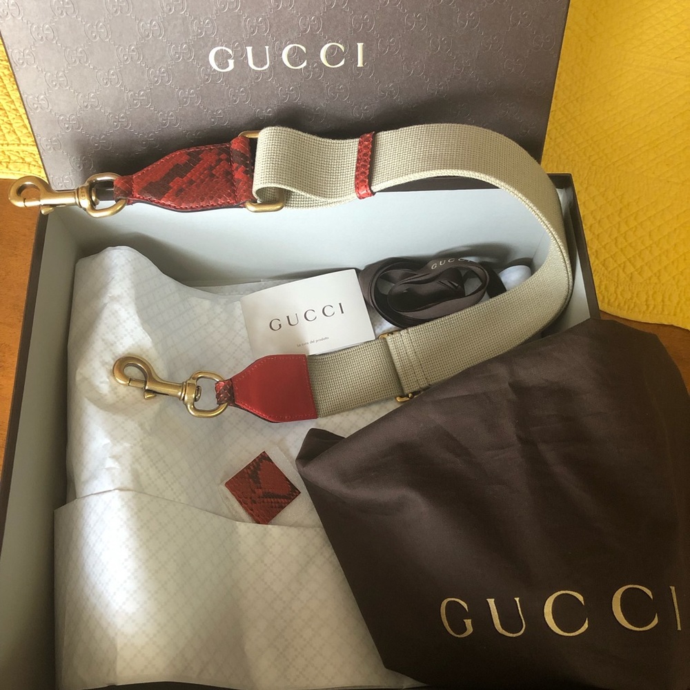 Gucci Python Bag - image 7